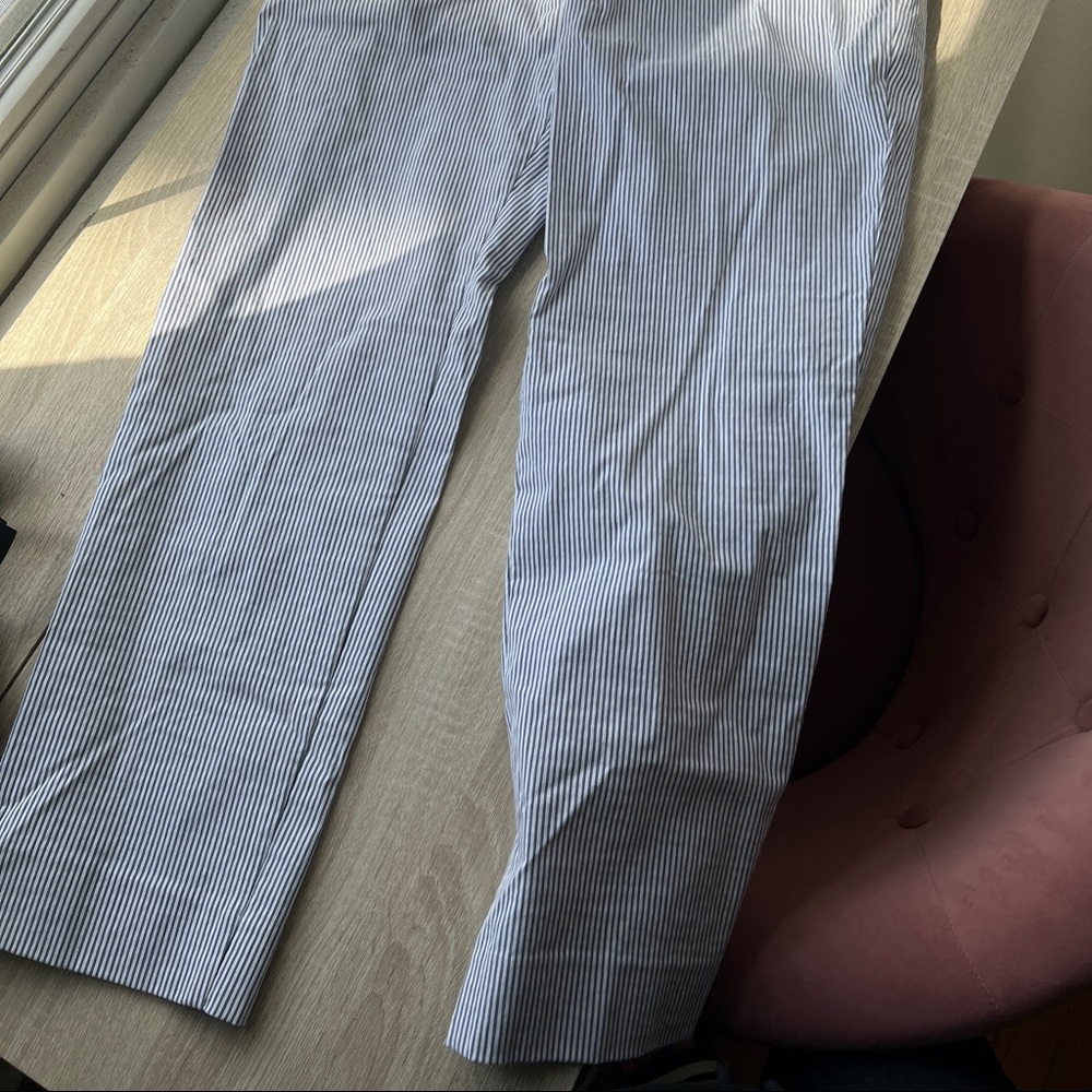 Zara long pants with stripes with tags